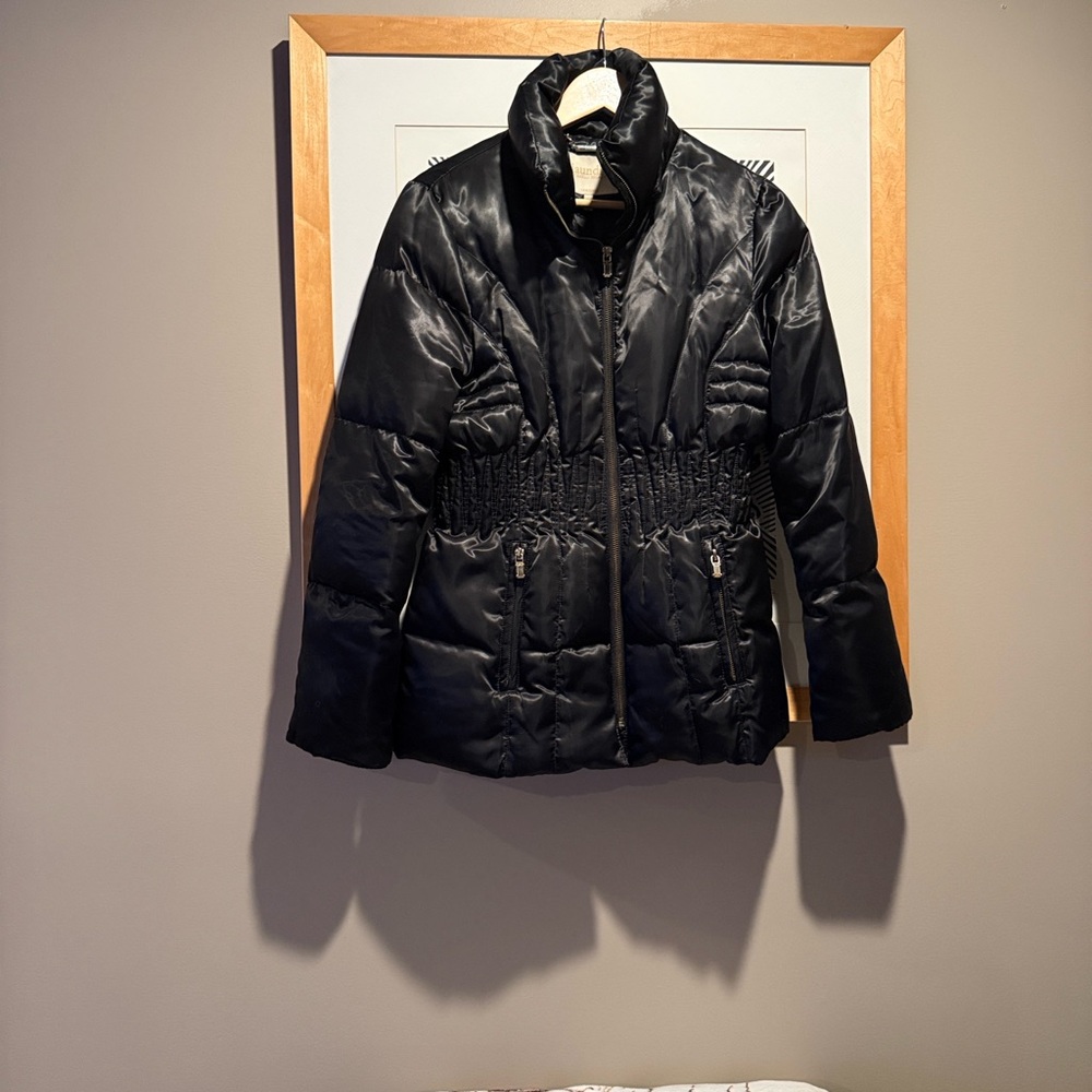 Laundry By Shelli Segal Black Puffer Jacket